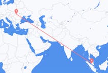 Flyg från Kuala Lumpur, Malaysia till Baia Mare, Rumänien