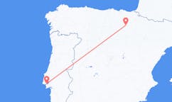 Vluchten van Logroño naar Lissabon