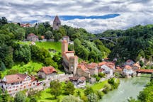 Hoteller og steder å bo i Fribourg, Sveits