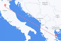 Flyg från Bologna, Italien till Volos, Grekland