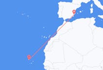 Flyreiser fra São Vicente, til Alicante