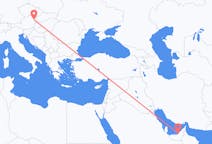 Flyreiser fra Abu Dhabi, De forente arabiske emirater til Vienna, Østerrike