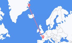 Flights from Bergerac, France to Ittoqqortoormiit, Greenland