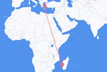 Flyreiser fra Toliara, Madagaskar til Iraklio, Hellas