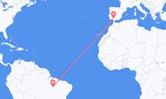Flyreiser fra Araguaína, Brasil til Sevilla, Spania