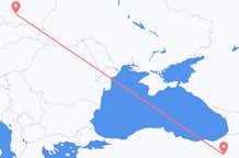 Flyrejser fra Erzurum til Krakow