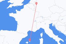 Flyg från Mahon, Spanien till Köln, Tyskland
