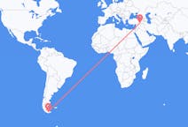 Flights from Ushuaia, Argentina to Mardin, Turkey