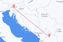 Flights from Skopje to Ljubljana