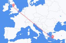 Flyrejser fra Kalymnos til Manchester
