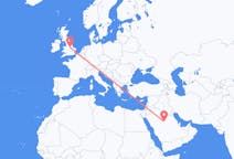 Flights from Al-Qassim Region, Saudi Arabia to Nottingham, England
