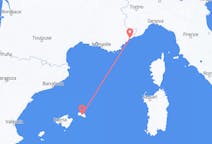 Flights from Menorca, Spain to Nice, France