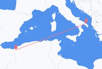 Flyreiser fra Tlemcen, Algerie til Brindisi, Italia