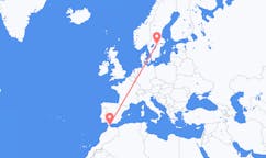 Flyreiser fra Gibraltar, Gibraltar til Örebro, Sverige