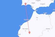 Loty z Warzazat, Maroko do dystryktu Faro, Portugalia