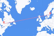 Flights from Val-d Or to Stockholm