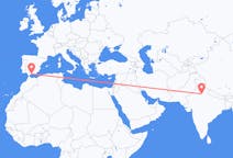 Flights from New Delhi in India to Málaga in Spain