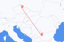 Vluchten van Pardubice, Tsjechië naar Sofia, Bulgarije