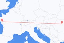 Flights from Târgu Mureș, Romania to Nantes, France