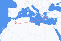 Flyrejser fra Béchar, Algeriet til Iraklio, Grækenland