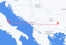 Flyreiser fra Plovdiv, Bulgaria til Pescara, Italia