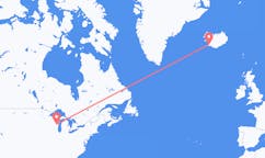 Loty z Appleton, Stany Zjednoczone do Reykjavik, Islandia