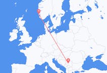 Flights from Kraljevo, Serbia to Haugesund, Norway