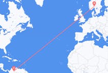 Flyreiser fra Cúcuta, Colombia til Oslo, Norge