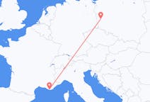 Flights from Toulon, France to Zielona Góra, Poland