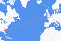 Flyg från Jacksonville, USA till Malmö, Sverige