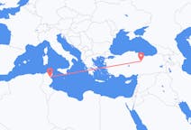 Loty z Enfidha, Tunezja do Śiwy, Turcja