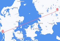 Flights from Växjö, Sweden to Esbjerg, Denmark