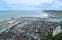 Photo of aerial view overlooking the town of Boulogne-sur-Mer, France.