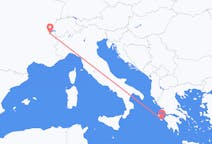 Flights from Zakynthos Island, Greece to Geneva, Switzerland