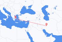 Flyreiser fra Isfahan, til Athen