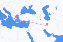 Flyrejser fra Isfahan til Athen