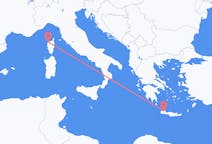 Flights from Calvi to Chania
