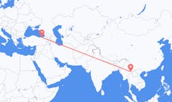 Flights from Kengtung, Myanmar (Burma) to Trabzon, Turkey