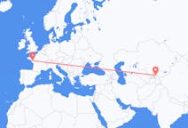 Flights from Namangan, Uzbekistan to Nantes, France