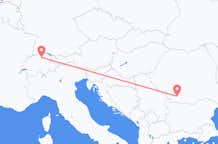 从克拉約瓦飞往Zurich的航班