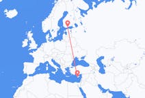 Flights from Paphos, Cyprus to Helsinki, Finland
