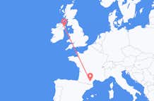 Voli da Carcassonne, Francia a Belfast, Irlanda del Nord