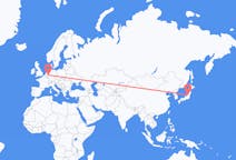 Flyreiser fra Niigata, Japan til Düsseldorf, Tyskland