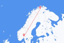 Flyg från Lakselv, Norge till Oslo, Norge