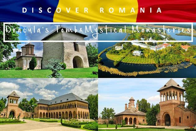 Mystiska kloster, Draculas grav och Mogosoaia Lake Palace - Privat rundtur