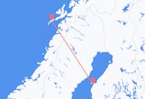 Flights from Leknes, Norway to Vaasa, Finland