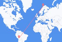 Flights from La Paz, Bolivia to Tromsø, Norway