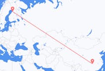 Flights from Zhangjiajie, China to Oulu, Finland