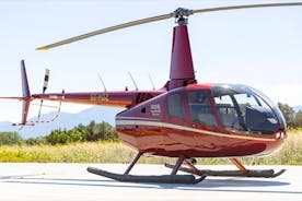 Privater Hubschraubertransfer von Antiparos nach Santorin