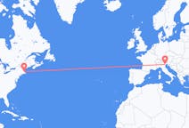 Flights from Boston, the United States to Venice, Italy